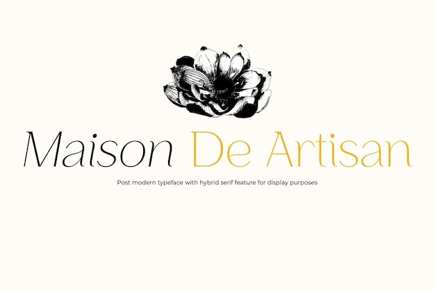 Maison De Artisan Font | Free Download on Freepik