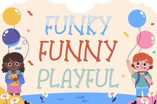 Funky Funny Playful