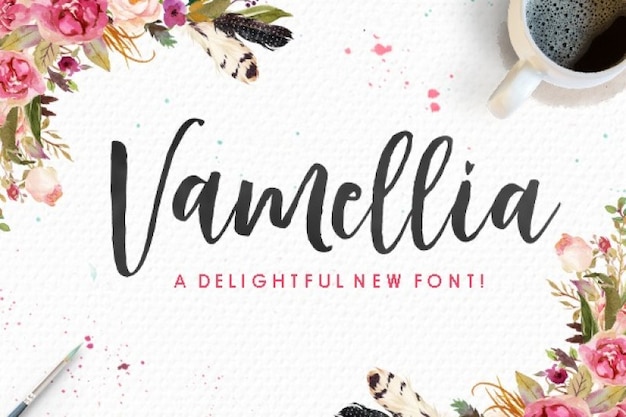 Unlock Creativity with Vamelia Font – Free Download for Unique Sans Serif, Display, and Script Designs