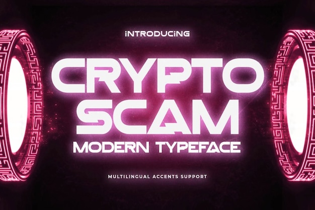 Crypto Scam Font – Unlock Creativity with this Free Premium Fonts Template