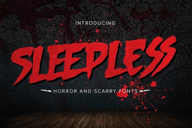 Sleepless Font – Free Download