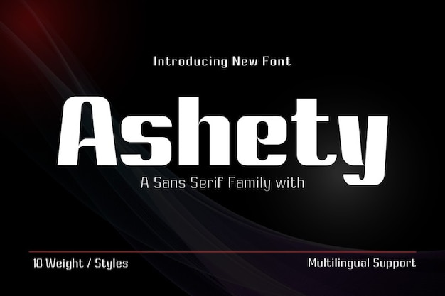 Ashety Font – Free Download