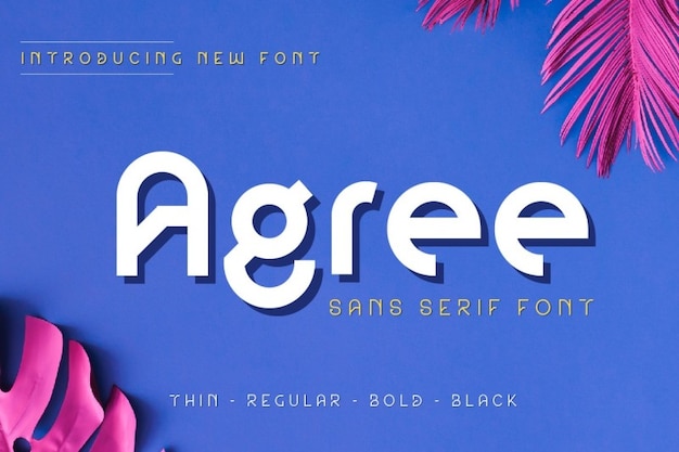 Agree Font – Free Download for Creative Typography