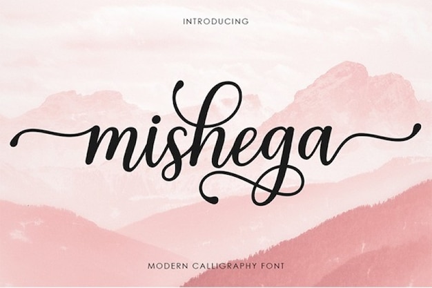 Mishega Font – Premium Fonts Template