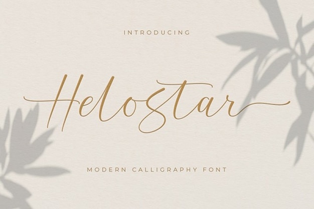 Helostar Font – Elevate Your Design with this Free Premium Font Template