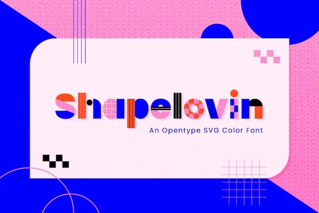 Shapelovin Font – A Free and Stylish Typeface for Your Creative Projects