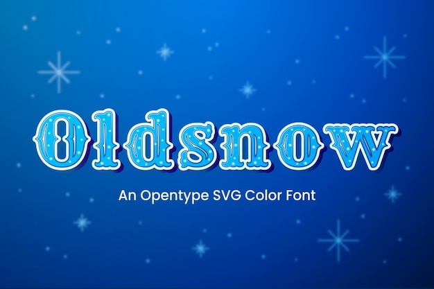 Oldsnow Font – Elegant Serif Typeface for a Vintage Winter Vibe