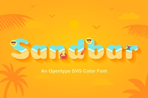 Sandbar Font – Embrace the Essence of Summer with this Free Sans Serif Typeface