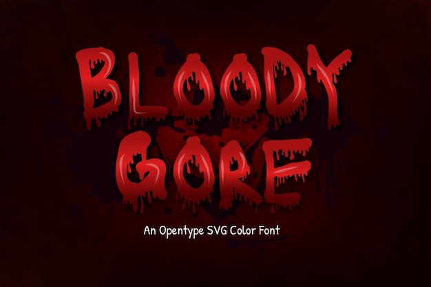 Bloody Gore Font – Free Download