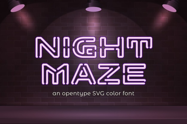 Night Maze Font – Free Download
