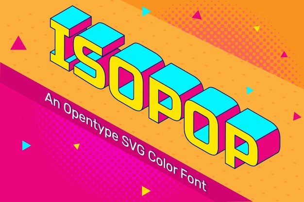 Isopop Font – Elevate Your Designs with this Free Sans Serif Typeface