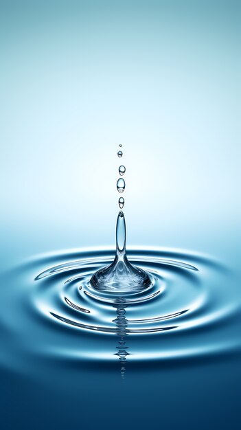 3d agua ai generar
