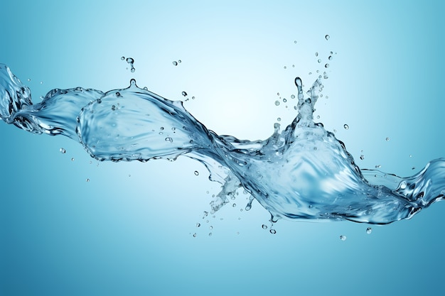 3d agua ai generar