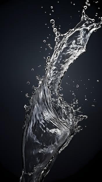 3d agua ai generar