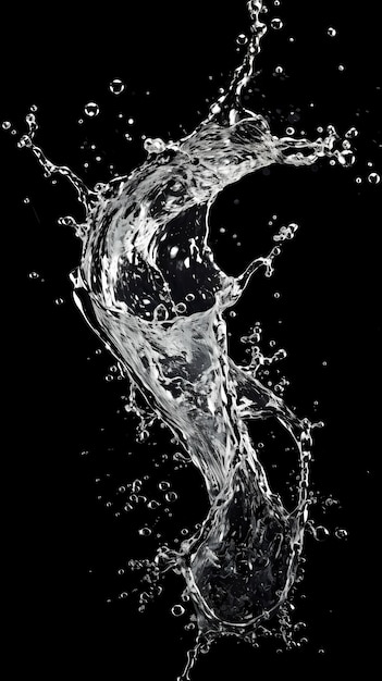 3d agua ai generar