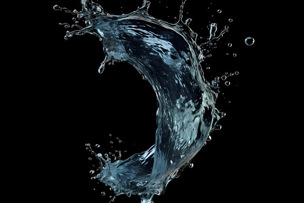 3d agua ai generar