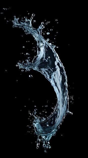 3d agua ai generar