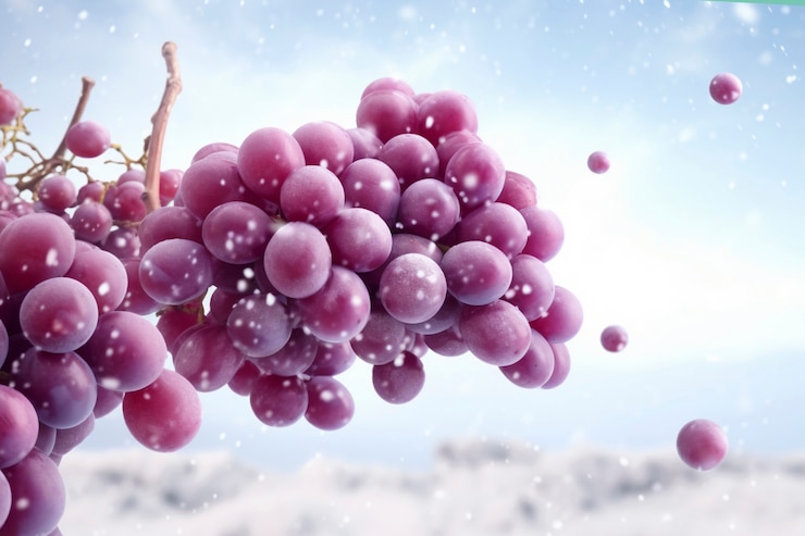 Foto gratuito 3d deliciosas frutas de temporada