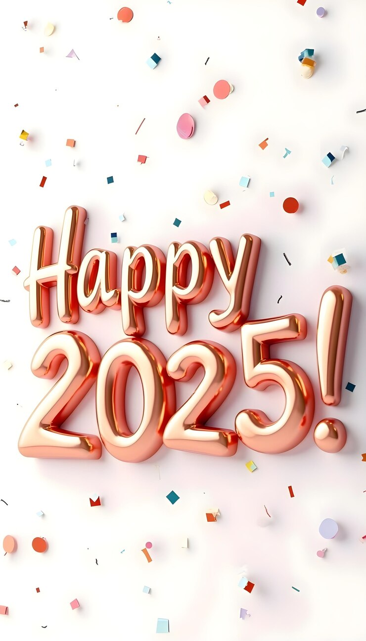Foto gratuito 3d feliz en el 2025