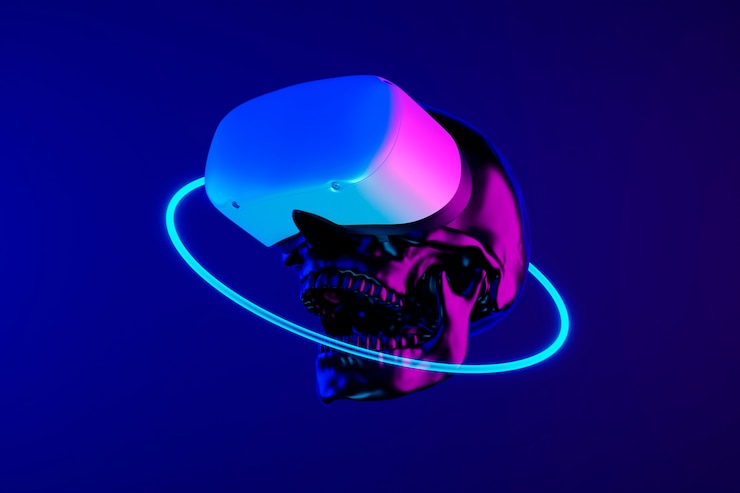 Photo Gratis 3d rendering of skull