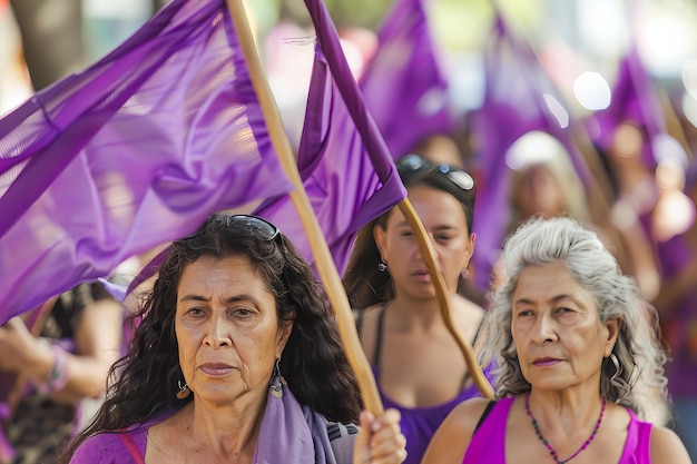 Foto gratuita 8 millones de mujeres en huelga