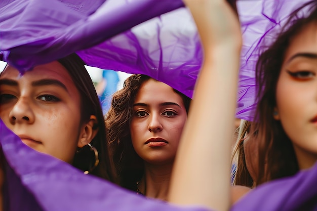 Foto gratuita 8 millones de mujeres en huelga