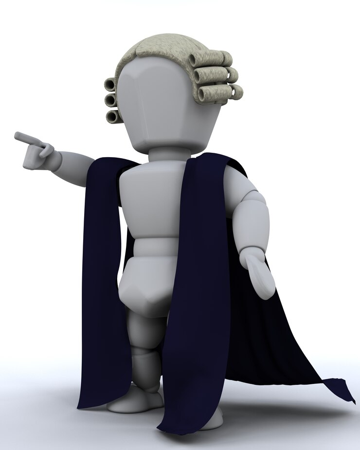 Foto gratuito abogado 3d