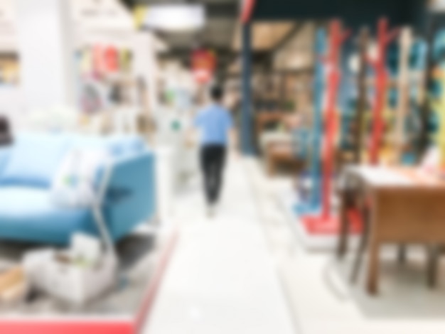 Foto gratuita abstract blur centro comercial interior