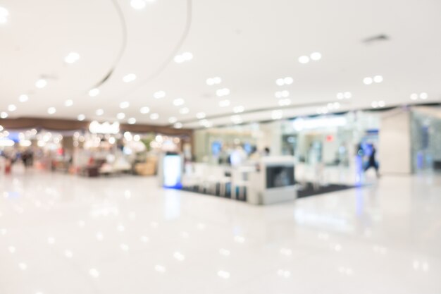 Abstract blur centro comercial