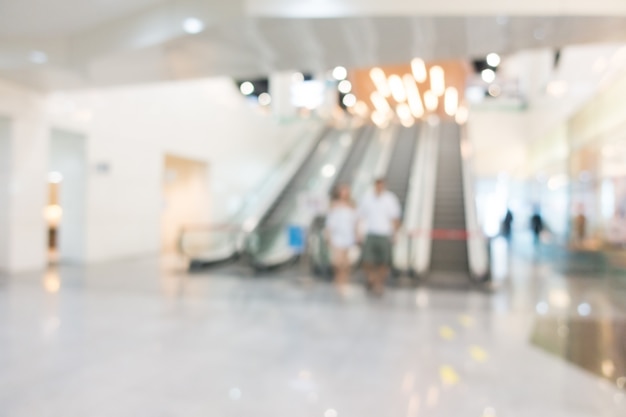 Abstract blur centro comercial