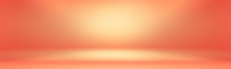 Foto gratuito abstracto diseño de diseño de fondo naranja plantilla web de estudio informe de negocios con color de gradiente de círculo liso