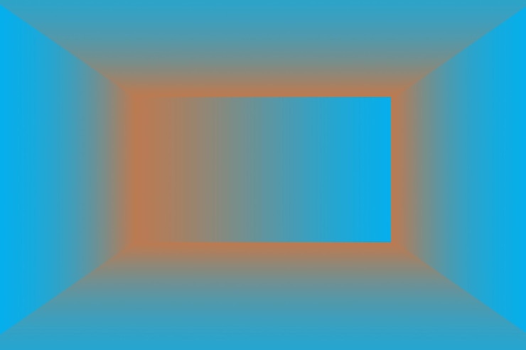 Foto gratuito abstracto gradiente de lujo fondo azul liso azul oscuro con estandarte de estudio de viñeta negra