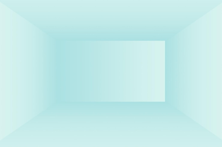 Foto gratuito abstracto gradiente de lujo fondo azul liso azul oscuro con estandarte de estudio de viñeta negra