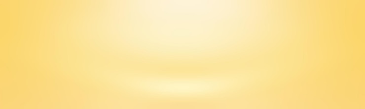 Foto gratuito abstracto sólido de color amarillo brillante gradiente pared de estudio fondo de la habitación