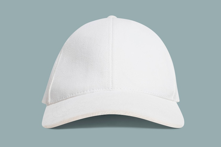 Accesorios sencillos para gorras blancas y rosadas