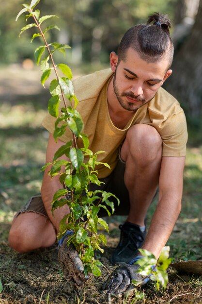 Acerca de plantar nuevas plantas en la naturaleza