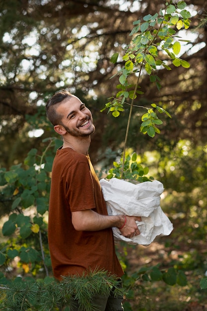 Acerca de plantar nuevas plantas en la naturaleza