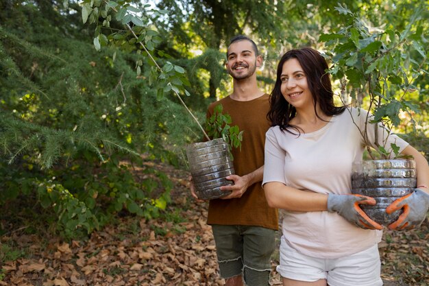 Acerca de plantar nuevas plantas en la naturaleza