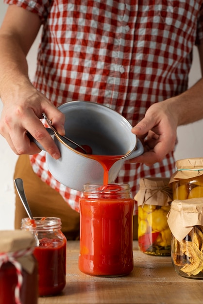 Acercamiento al método de conservación de alimentos