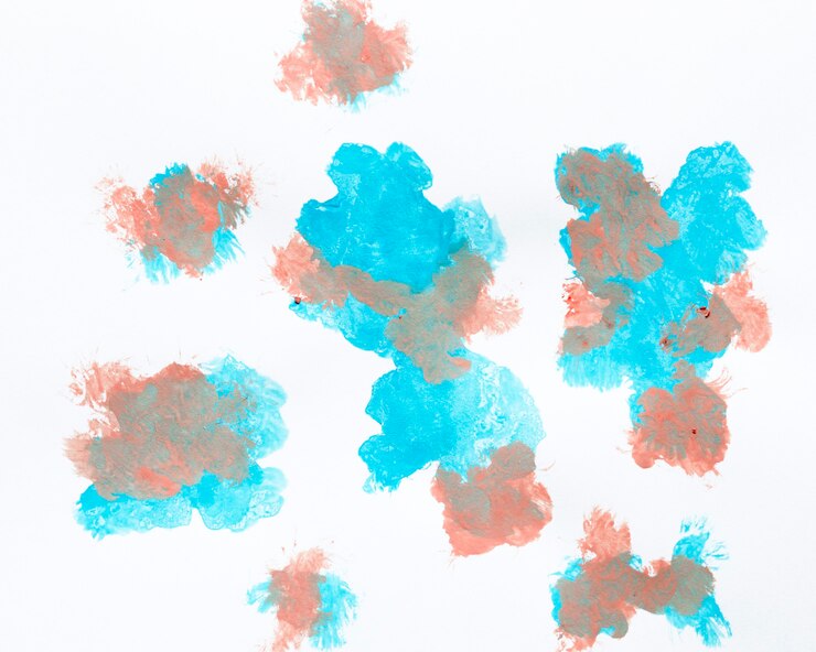 Photo Gratis acrylic painting abstract design