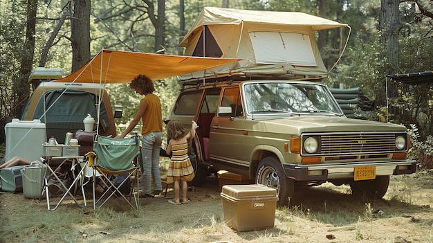 Actividades de verano inspiradas en los años 80 con una estética retro