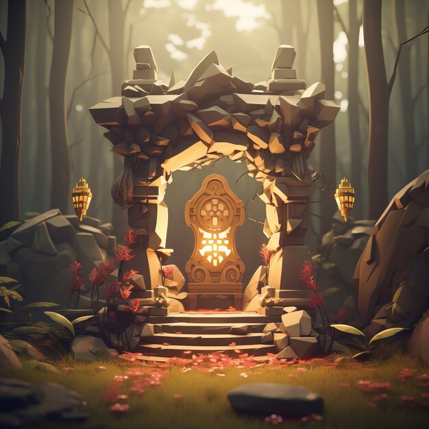 Adegan fantasi 3D