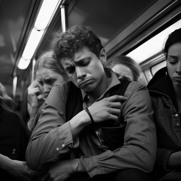 Adolescentes que sufren de resaca.