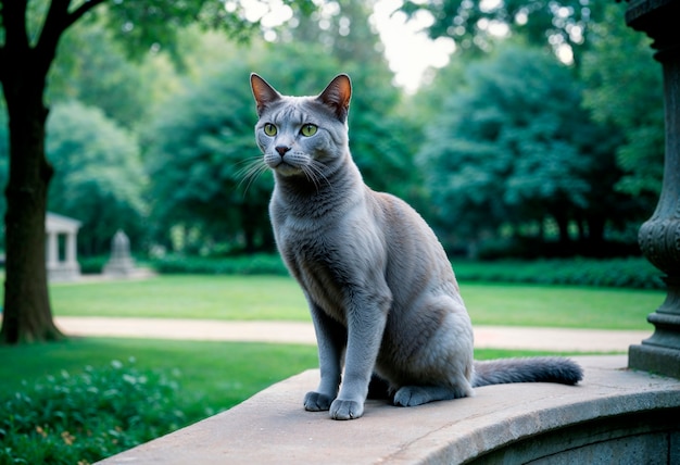 Foto gratuita el adorable estilo de vida del gato