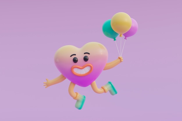 Foto gratuita adorable personaje 3d para niños