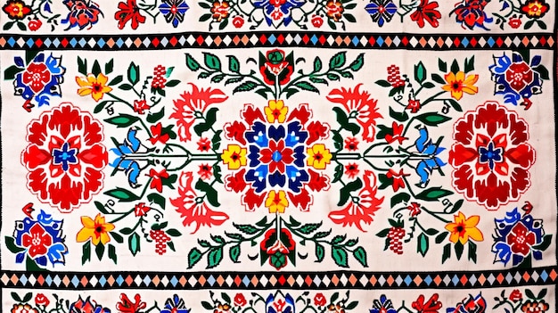 Foto gratuita adorno tradicional de la república de moldavia.