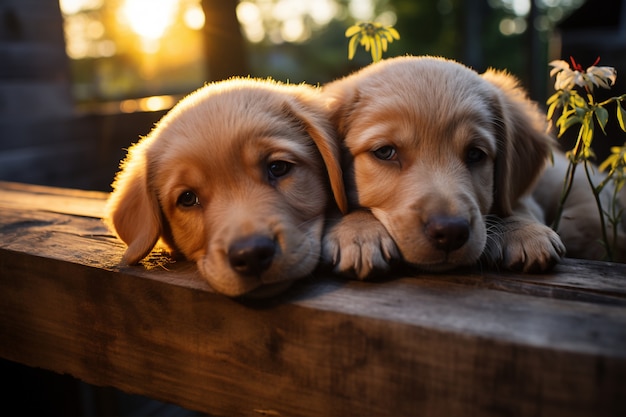 Foto gratuita ai generado de perro labrador retriever