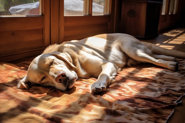 Foto gratuita ai generado de perro labrador retriever