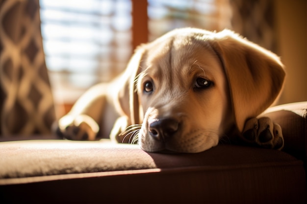 Foto gratuita ai generado de perro labrador retriever