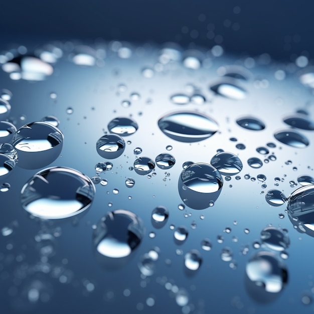 Ai generó agua 3d